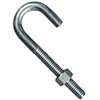 BOLT J-HOOK 3/8X3-3/4IN ZINC - Case of 10