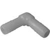 Boshart UNE-05 Pipe Elbow, 1/2 in, Insert, 90 deg Angle, Nylon