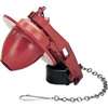 Fluidmaster 502P21 Toilet Flapper, Plastic, Red, For: 1.6 gal Toilets