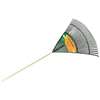 UnionTools 64169 Leaf Rake, Polypropylene Tine, 30-Tine, Hardwood Handle, 48 in L Handle