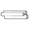 Charlotte Pipe PVC 04400 0600 Pipe, 4 in, 10 ft L, SCH 40 Schedule, PVC