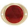 PM V472 Series V472R Oval Reflector, Red Reflector
