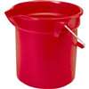 BUCKET ROUND RED 10QT - Case of 12