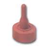 Little Giant 94LN Lamb Nipple, Snap-On, Rubber, Red