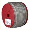 Campbell 7000697 Aircraft Cable, 3/16 in Dia, 250 ft L, 840 lb Working Load, Steel, Vinyl-Coated