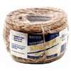 T.W. Evans Cordage 26-001 Rope, 1/4 in Dia, 50 ft L, 54 lb Working Load, Manila, Natural