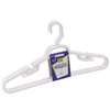 HANGER CLOTH TUBULR GIANT WHT - Case of 12