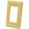 US Hardware E-104C Wallplate, Plastic, Ivory