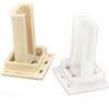 US Hardware WP-9871C Drawer Socket, Plastic, Beige/White