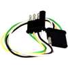 US Hardware RV-358C Trailer Wiring Connector, 4-Pole