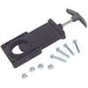 US Hardware RV-515B Waste Gate, Black, ABS/Stainless Steel, Includes Installation Bolts and Nuts