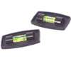 US Hardware RV-669C Stick-On Level, Plastic, Black