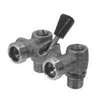 Mueller 102-207 Washing Machine Shut-Off Valve, Heavy-Duty, Brass