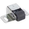 US Hardware WP-9174C Roller Catch, Rubber/Steel, Mill