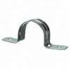 Halex 26161 2-Hole EMT Conduit Strap, 1/2 in, Steel, Galvanized, 25/BAG