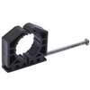 B & K P25-075HC Full Pipe Clamp, Polypropylene, 3/4 in Pipe/Conduit