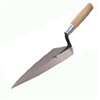 Marshalltown 19 11 Brick Trowel, 11 in L Blade, 5-1/2 in W Blade, Steel Blade, Wood Handle