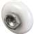 Prime-Line M 6002 Shower Door Roller, Plastic, White, For: 7/8 in Tall, V-Shaped Tracks