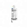 Decko 38500 Door Hanger, Over-The-Door, Steel, Silver, Chrome
