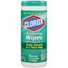 Clorox 01593 Disinfecting Wipes, Liquid, Fresh, White