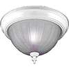 Boston Harbor F51WH02-1005-3L Two Light Flush Mount Ceiling Fixture, 120 V, 60 W, 2-Lamp, A19 or CFL Lamp
