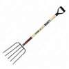 Razor-Back 2827200 Compost Fork, 9 in W Tine, 12-1/2 in L Tines, Oval Tine, 5-Tine, Steel Tine, Hardwood Handle