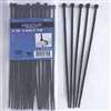 ProSource CV200SW-253L Cable Tie, 8 inches, 40lb Tensile Strength, Self-Lock Locking, Nylon, Black