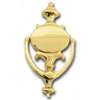 Schlage SC23107605 Door Knocker, Solid Brass, Brass, 5 in Mounting Hole