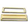 Schlage SC620B3 Mail Slot, 3-1/2 in L, 13 in W, Brass, Aged Bronze