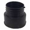 ADS 0462AA Heavy-Duty Pipe Adapter, 4 in, Snap, PVC, Black