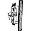 Wright Products VK1104 Patio Lockset, Aluminum/Wood, Oak