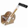 DL DL1402A Pulling Winch, 1400 lb Pull, 1/4 in Dia Wire Rope, 40 ft L Wire Rope, 4.40:1 Gear Ratio