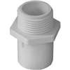 IPEX 435617 Pipe Adapter, 1 x 3/4 in, Male, PVC, SCH 40 Schedule