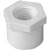 IPEX 435724 Reducing Bushing, 1 x 1/2 in, Spigot x FPT, White, SCH 40 Schedule, 150 psi Pressure