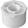 IPEX 435734 Reducing Bushing, 2 x 3/4 in, Spigot x FPT, White, SCH 40 Schedule, 150 psi Pressure