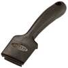 Hyde Black & Silver Lifetime Series 10530 Pull Scraper, 1-1/2 in W Blade, 4-Edge Blade, HCS Blade, Polypropylene Handle