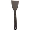 Hyde Extended Wood Handle Series 12050 Paint Scraper, 3 in W Blade, Chisel, Stiff Blade, Carbon Steel Blade, Long Handle