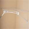 SHELF CORNER KIT 16 IN WHITE - Case of 4