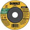DEWALT DW4528 Grinding Wheel, 4-1/2 in Dia, 1/8 in Thick, 7/8 in Arbor, 24 Grit, Coarse, Silicon Carbide Abrasive