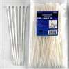 ProSource CV200S-1003L Cable Tie, 8 inches, 40lb Tensile Strength, Self-Lock Locking, Nylon, Clear