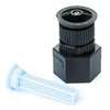 Rain Bird A17Q Shrubbery Spray Nozzle, 1/2 in Connection, 0.65 to 0.92 gpm, FNPT, 15 ft, Plastic, Black