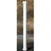 AFCO 800EC0708 Column, Square, Aluminum, White