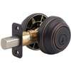 Kwikset 98511PSMTCP Deadbolt, 1 Grade, Keyed Alike Key, Steel, Venetian Bronze, 2-3/8 to 2-3/4 in Backset