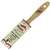 Linzer 1822-1.5 Paint Brush, 1-1/2 in W, 2-1/4 in L Bristle, China/Polyester Bristle, Varnish Handle