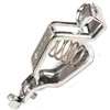 Gardner Bender 14-530 Charger Clip, 30 A, Steel Contact, Silver Insulation