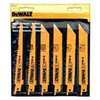 DEWALT DW4856 Reciprocating Saw Blade, Bi-Metal, Applicable Materials: Metal