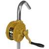 Fill-Rite SD62 Hand Pump, 13 to 39 in L Suction Tube, 2 in Outlet, 7.5 gal/100 Revolution, Aluminum
