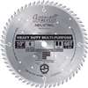 Freud LU82M010 Circular Saw Blade, 10 in Dia, 5/8 in Arbor, 60-Teeth, Carbide Cutting Edge, 7000 rpm