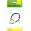 Hy-Ko KC124 Key Ring, 5-1/2 in L x 2-3/4 in W x 1/4 in H Dimensions, Nylon-Coated, Cable
