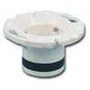 Oatey 43539 Closet Flange, 4 in Connection, PVC, White, For: 4 in Pipes